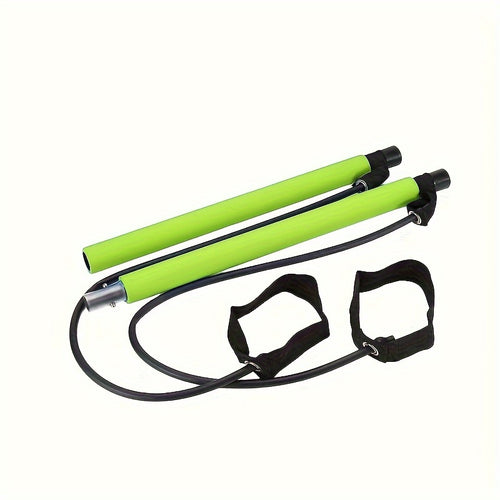 ZenFit Pilates Kit – Steel Bar & Resistance Bands