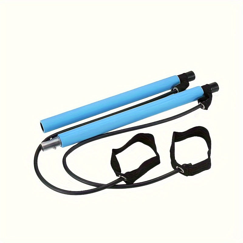 ZenFit Pilates Kit – Steel Bar & Resistance Bands